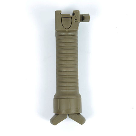 Grip Pod Tactical 20mm picatinny rail Bipod Vertical Grip Tan